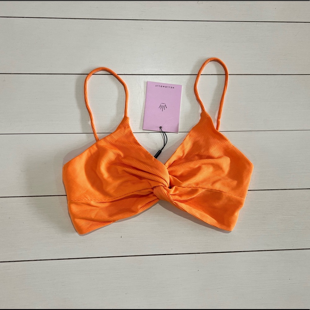 Hello Molly - Teenage Fever Bralette Orange NWT